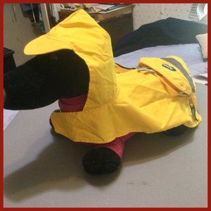 Puddle Pup Raincoat, sz M